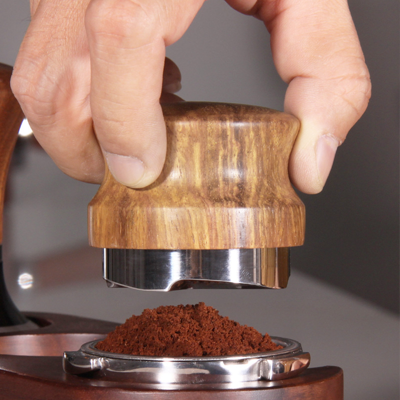 Temper OCD gỗ nén cà phê 51/53/58MM  Dụng cụ barista