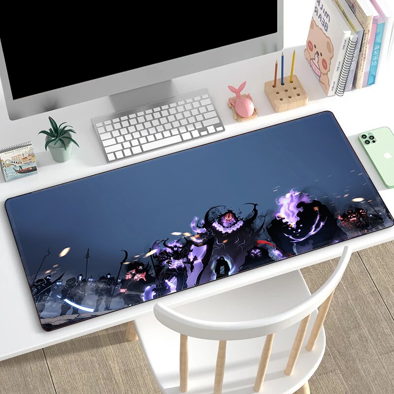 Large Mouse Pad Gaming Mats Solo Leveling Mousepad Xxl Playmat Computer