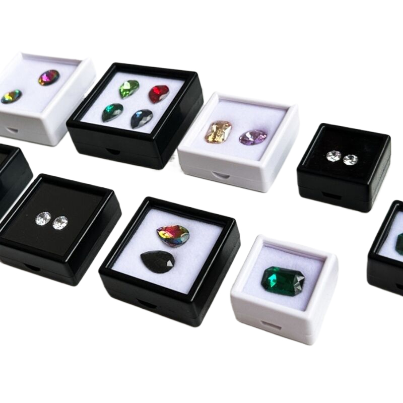 3/4/5cm%20Square%20Color%20Gemstone%20Display%20Box%20Transparent%20Glass%20Cover%20Diamond%20Package%20Box%20Memory%20Sponge%20Gem%20Stone%20Beads%20Holder%20JUE%20-%20Image%203