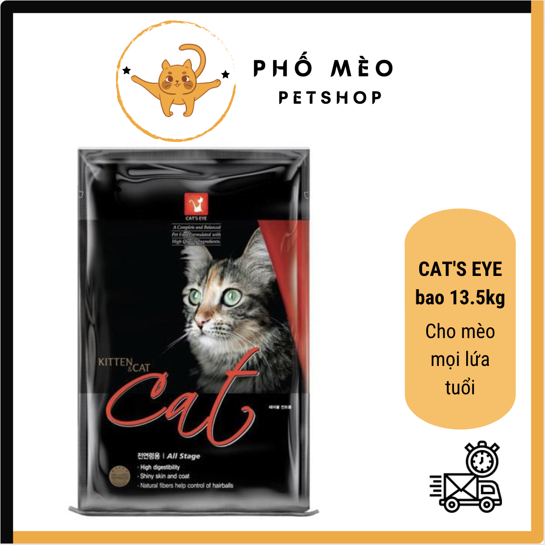 Thức ăn cho mèo Cat Eye bao 13.5kg