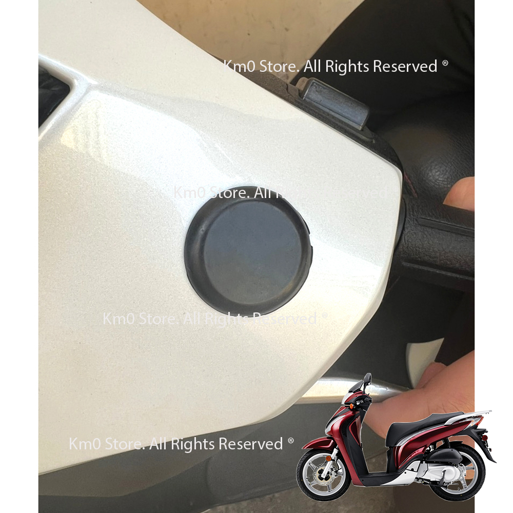 01 nắp chụp chân gương sh ý mã m32 - logo nhẫu nhiên - t10