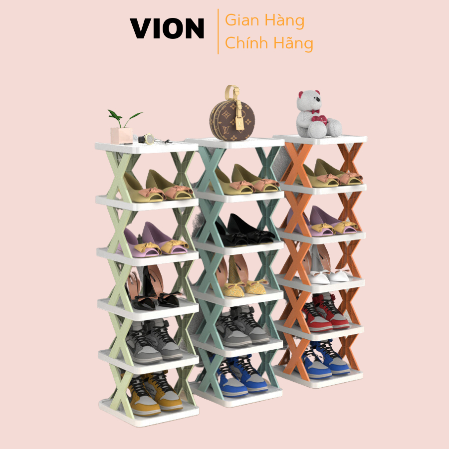 Kệ để giầy dép 5 tầng đa năng tiện dụng trong gia đình vion