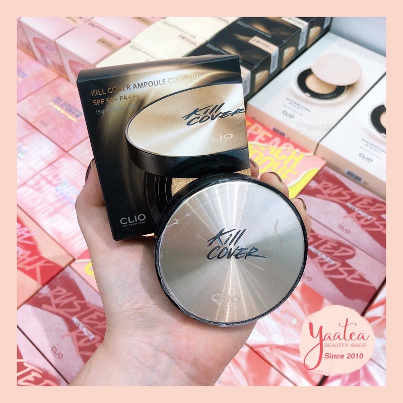 Phấn nước Cushion Clio KIll Cover Các Dòng (Kèm lõi Refill)