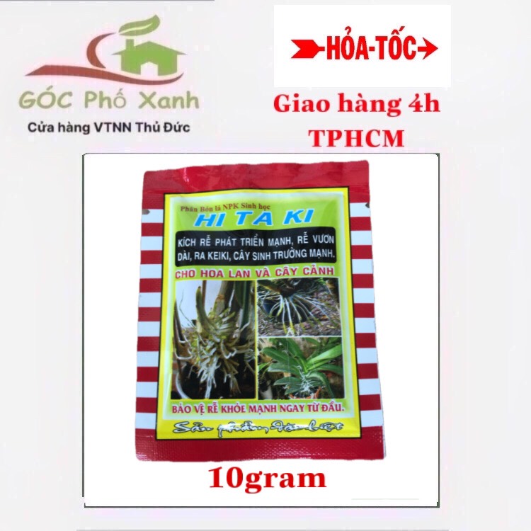 Phân bón lá kích rễ hoa lan và cây cảnh hi ta ki 10gam