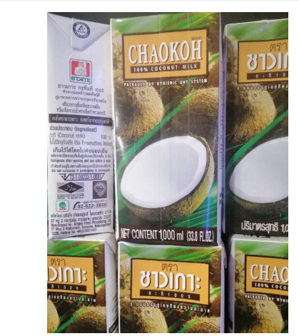 [Cực Hot] Nước Cốt Dừa Thái Lan Chaokoh Hộp 1L