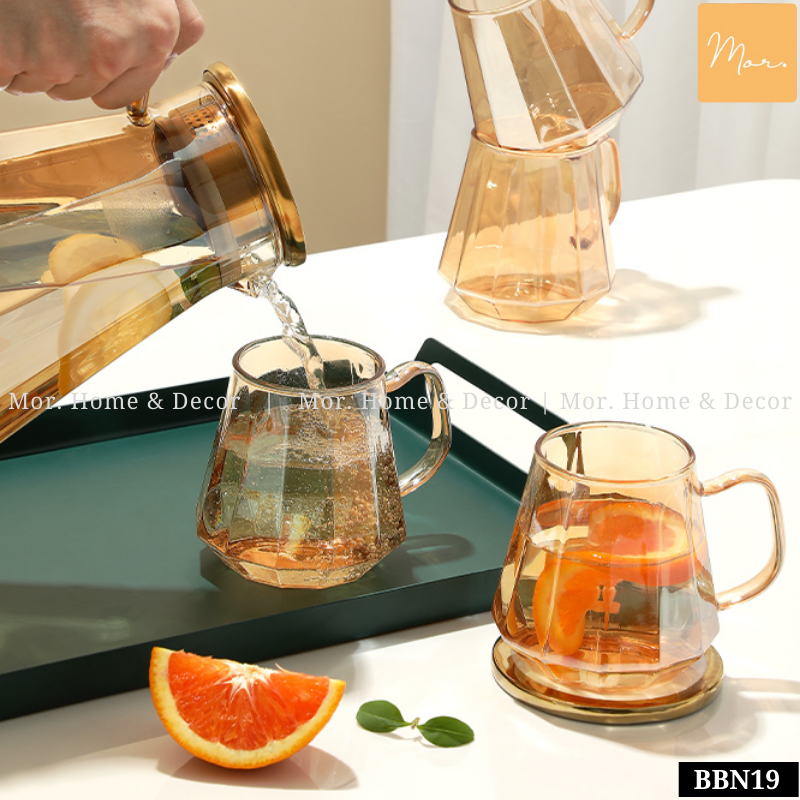 Bộ bình nước thủy tinh chịu nhiệt - BBN19.1