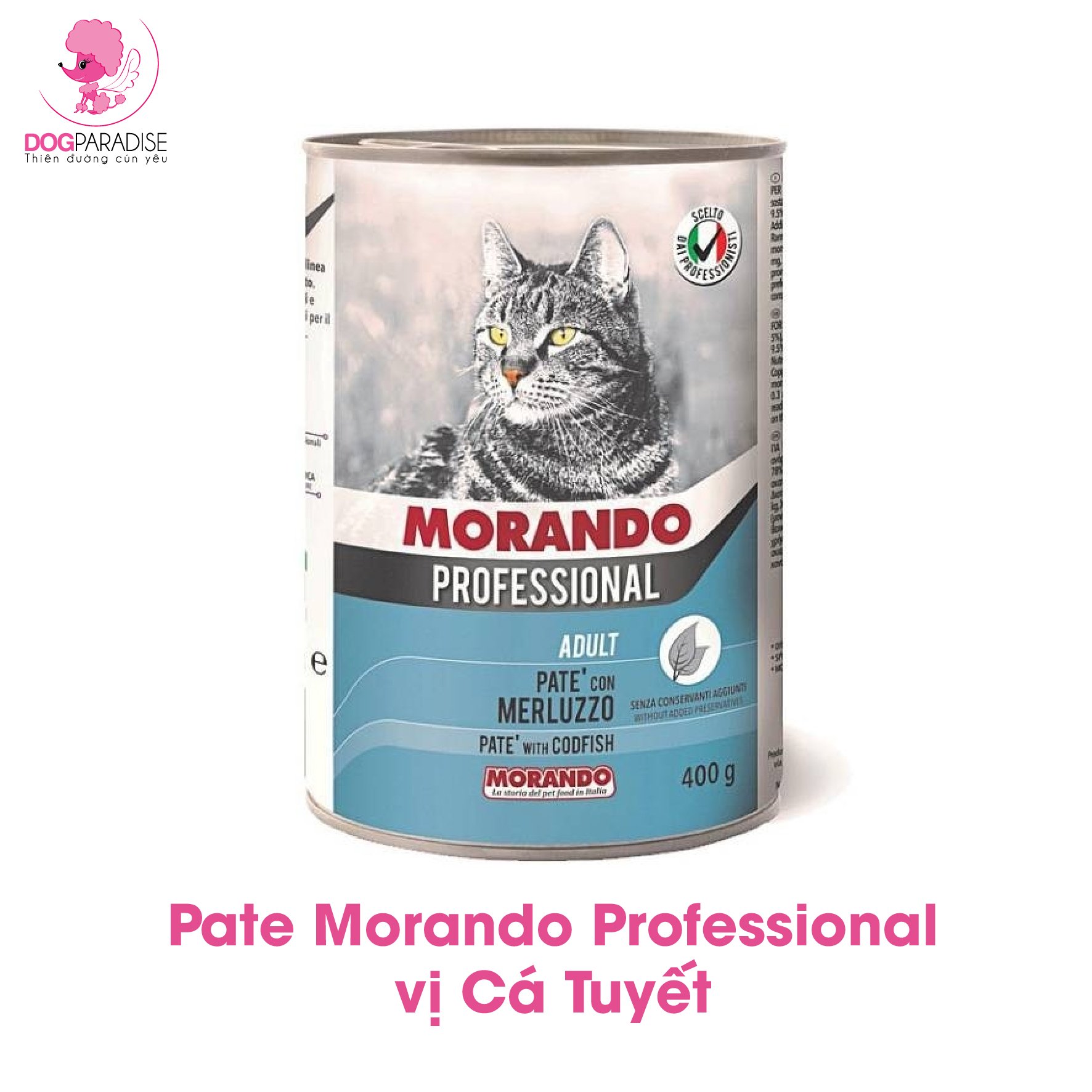 Pate Morando cho mèo nhiều vị - DogParadise PetShop