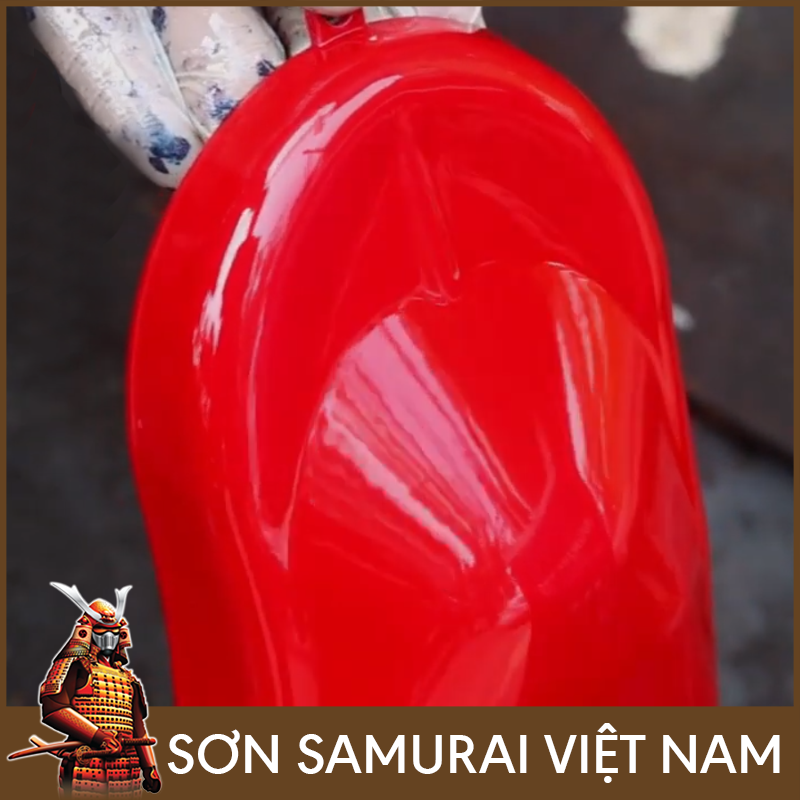 Chai sơn samurai màu đỏ Y279 - Sơn xịt samurai màu đỏ