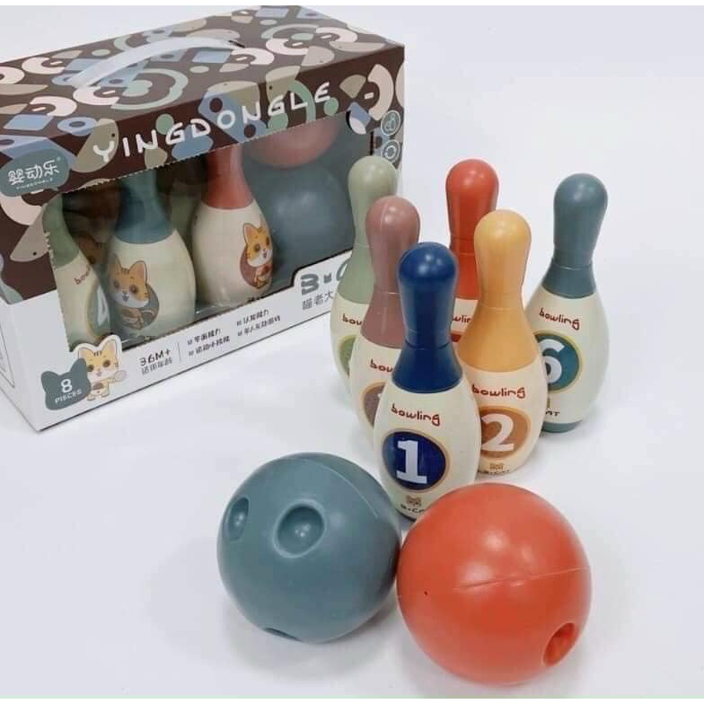 Bộ Đồ Chơi vận động Bowling -Bolling Vui Nhộn Cho Bé