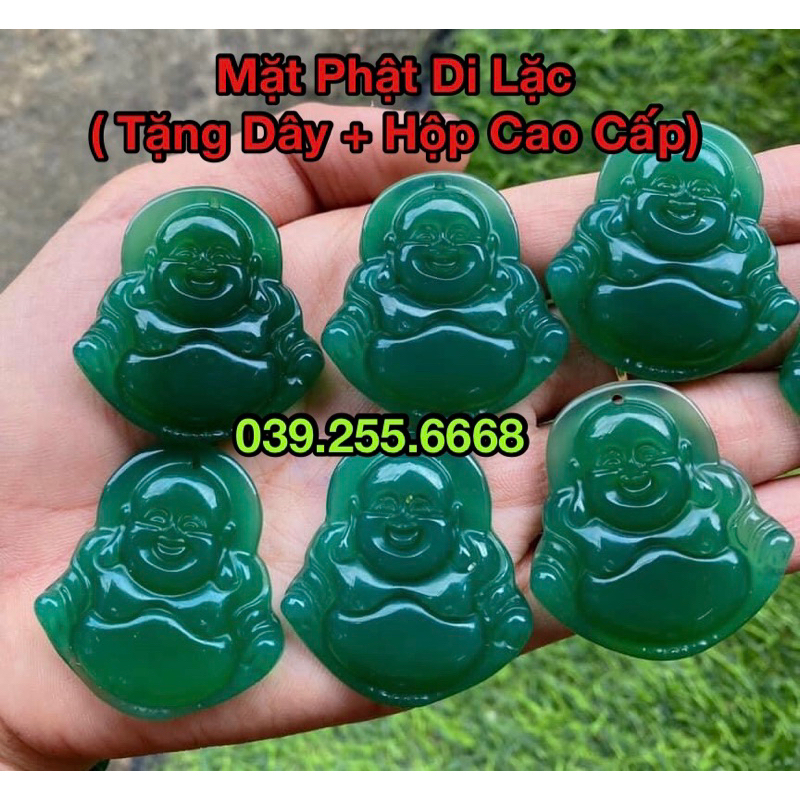 Dây Chuyền Phật Di Lạc ( 35x39mm ) Cao cấp