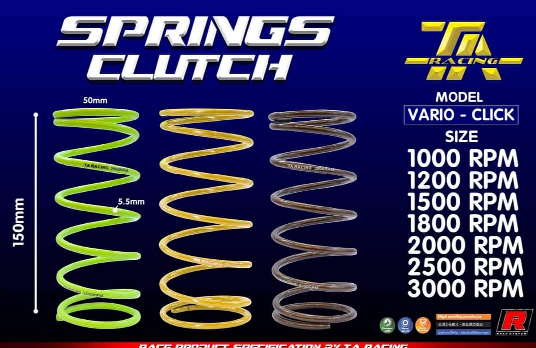 Lò xo nồi độ ta racing vario-click-air blade 125-150