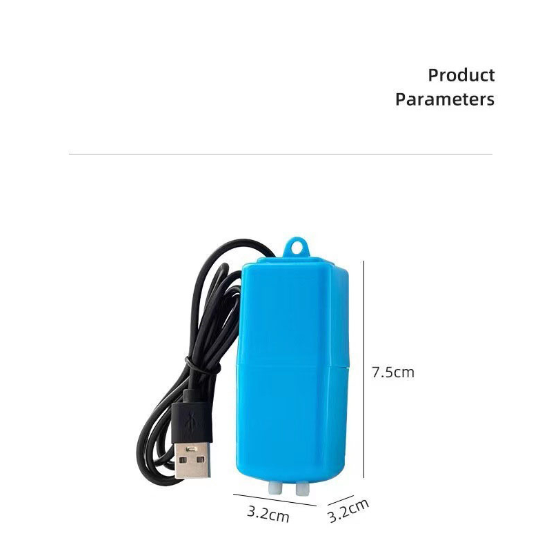 Máy Sủi Oxy 2 Vòi Cổng USB Cho Hồ Cá, Bể Cá Thuỷ Sinh [USB 2 VÒI]