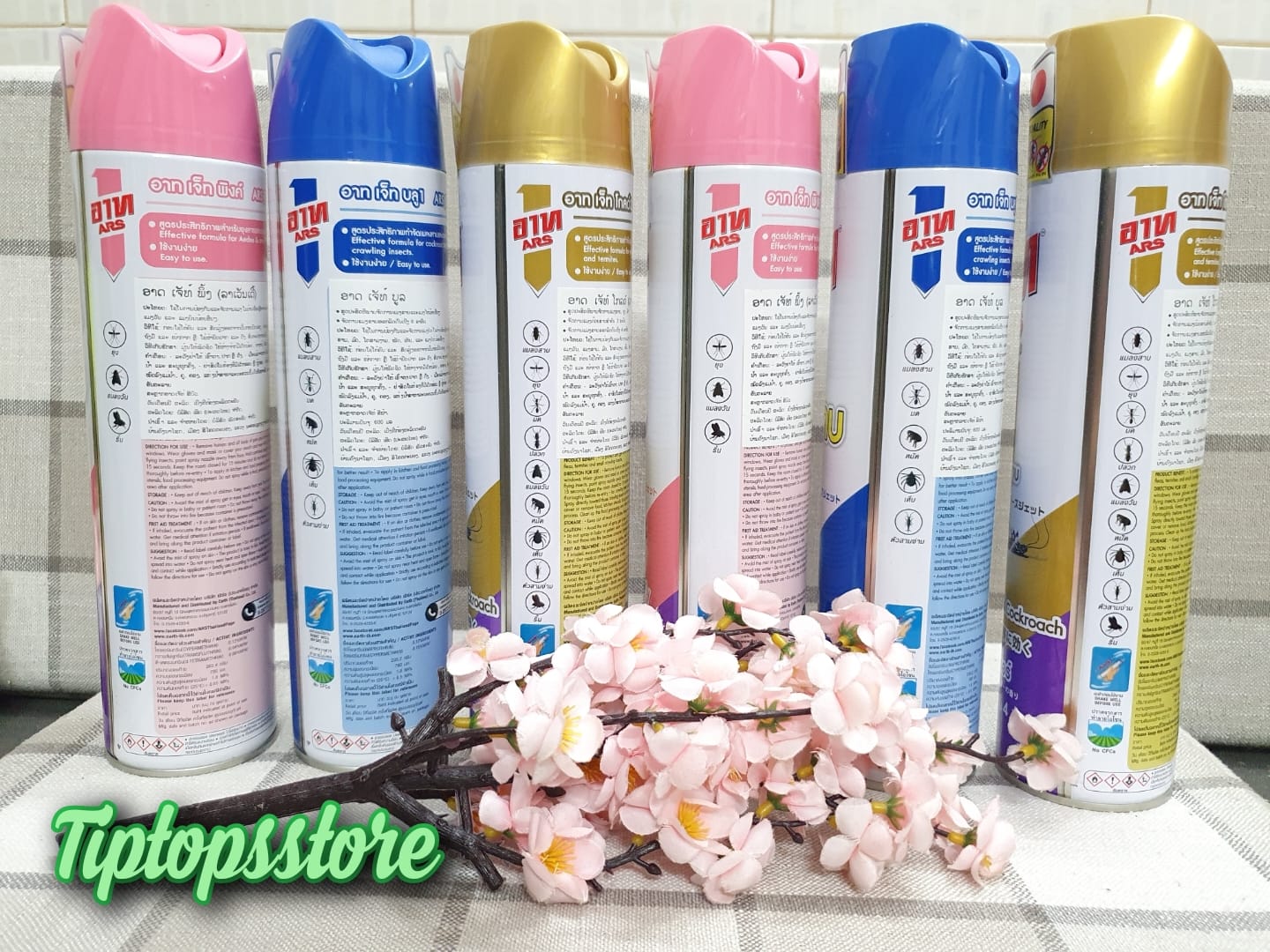BÌNH XỊT CÔN TRÙNG ARS THÁI LAN (chai 600ml)