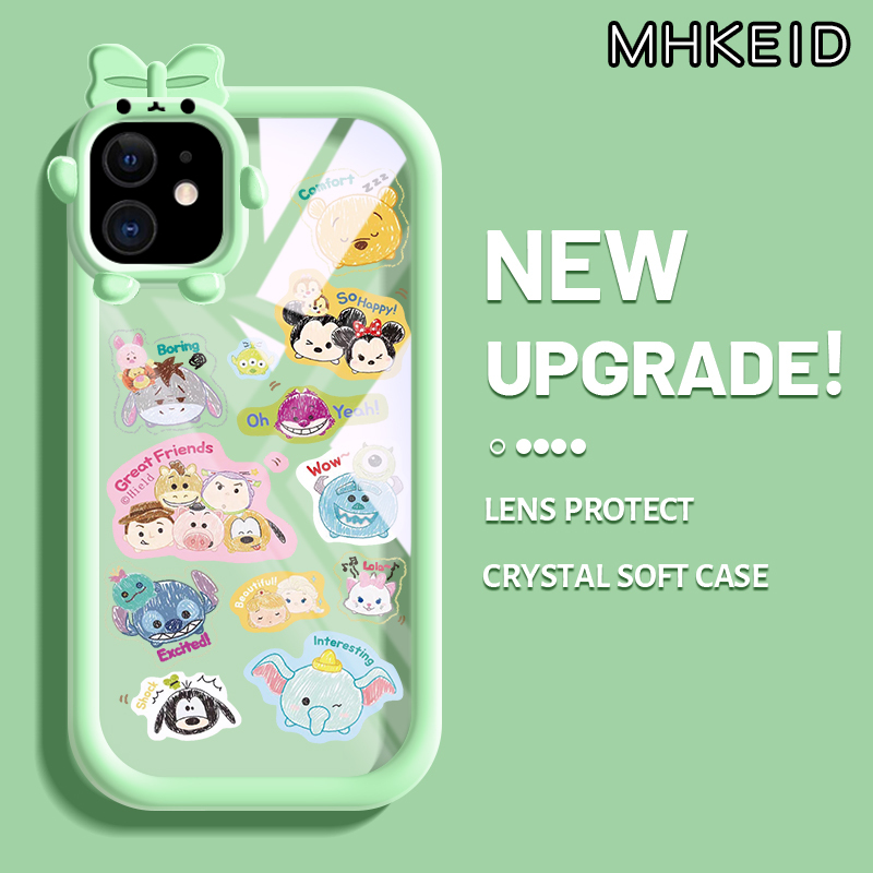 MHKEID Casing Ponsel untuk iPhone 11 11 Pro 11 Pro Max X Xr Xs Max - Main Image