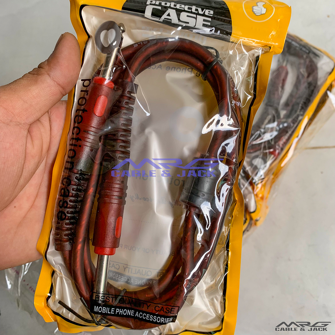 Dây Jack 6 Ly chống nhiễu, dài 1.5met | Dây Jack 2 Đầu 6 Ly | Dây 2 Đầu 6 ly | Dây Giắc 6 Ly | Dây Rắc 6 Ly | Dây Âm Thanh | Dây Âm Thanh 2 Đầu 6 ly | Dây Tín Hiệu Âm Thanh 6mm |Jack 6Ly