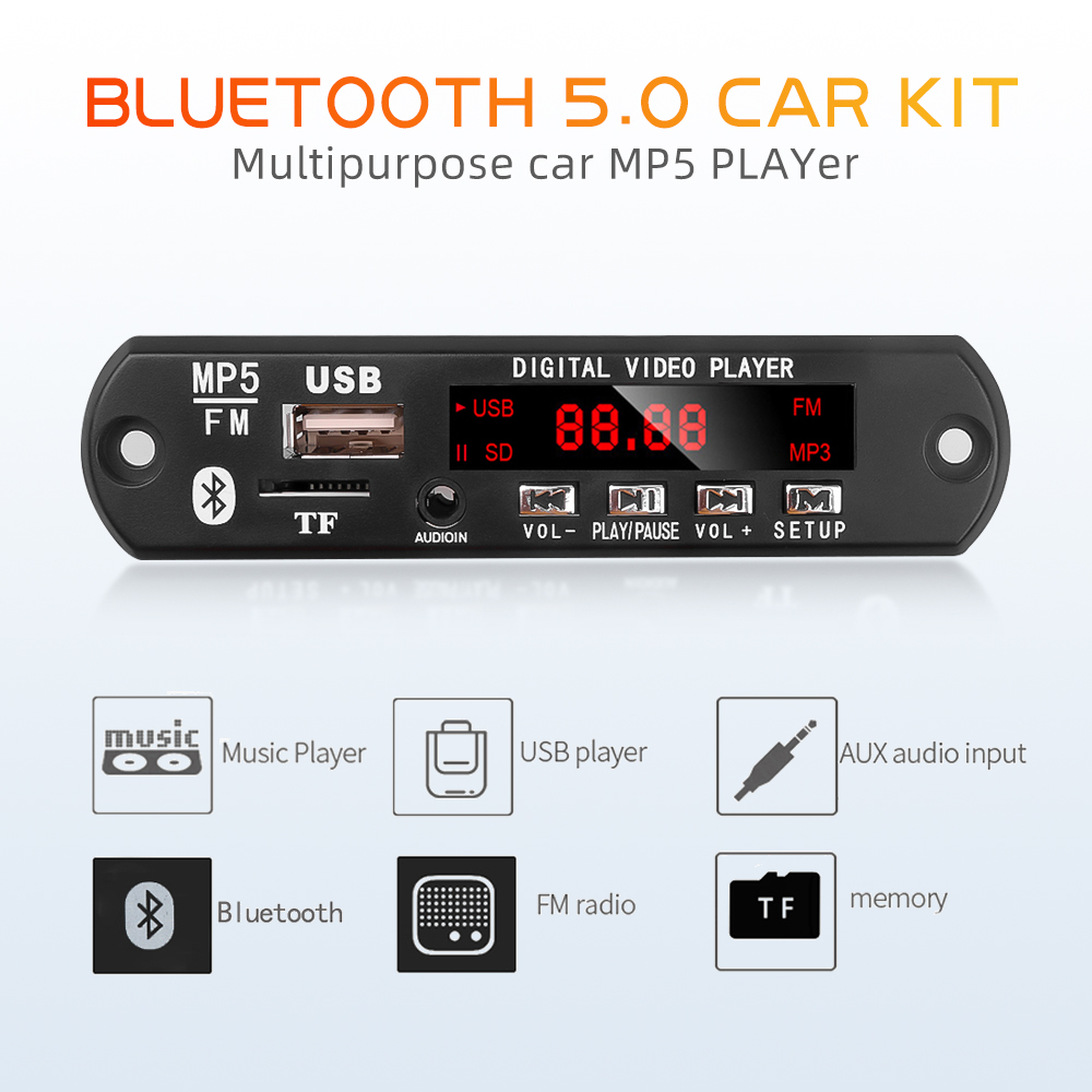 Bluetooth%20Hd%201080p%20Video%20Mp5%20Stereo%20Decoder%20Board%20Dc%205v%2012v%20Diy%20Car%20Mp3%20Player%20Audio%20Module%20Support%20E-Book%20Usb%20Wav%20Tf%20Fm%20-%20Image%206