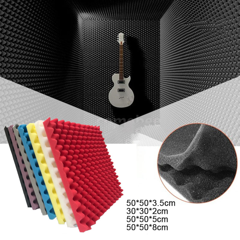 Soundproofing Foam Acoustic Wall Panel Sound Insulation Foam Studio Wall Tiles XUANTING. 