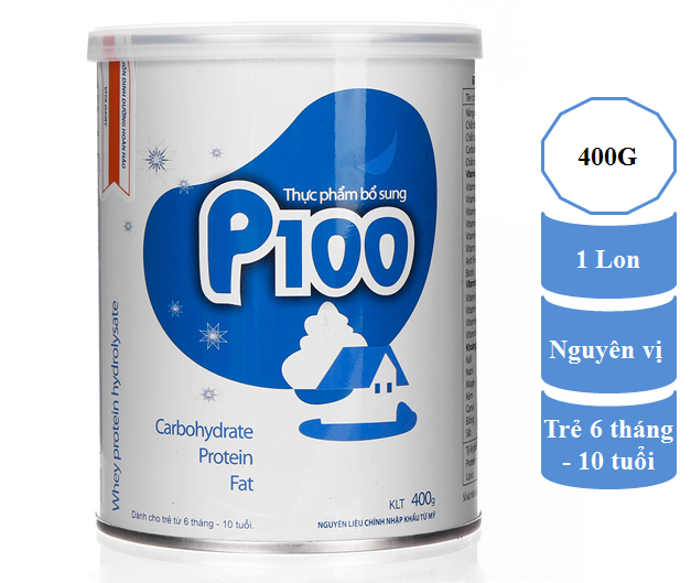 Sữa Dinh dưỡng P100 - Dành cho trẻ biếng ăn
