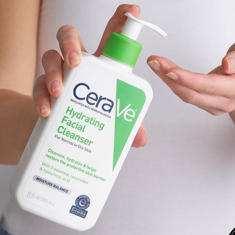 [FREE SHIP] Sữa Rửa Mặt Cerave Da Dầu Và Da Khô 236ml
