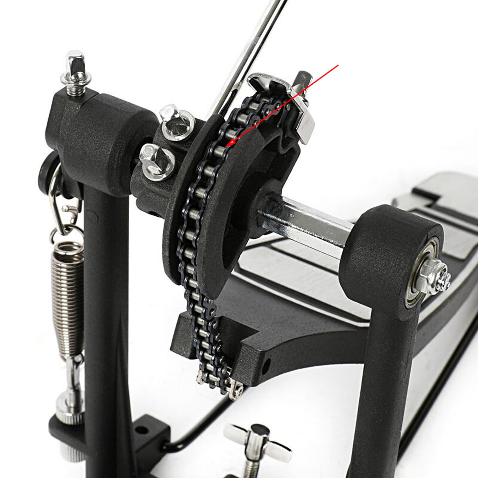 BNGUITAR Bass Drum Pedal Chain for Drummer Gift Connecting Chain Link Replacement