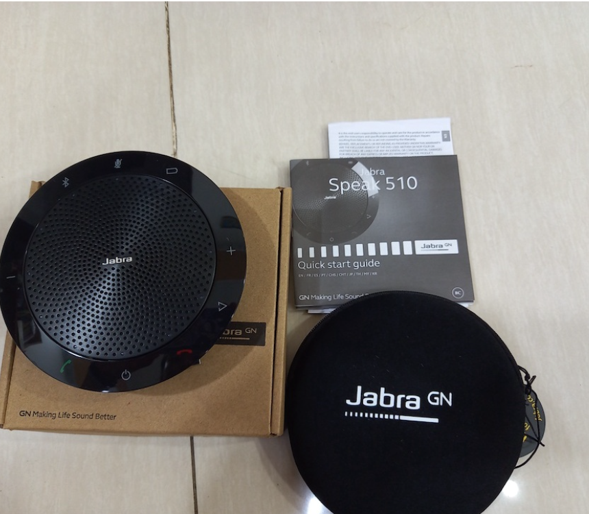 Loa hội nghị bluetooth Jabra speak 510, nhập khẩu USA, hàng chính hãng