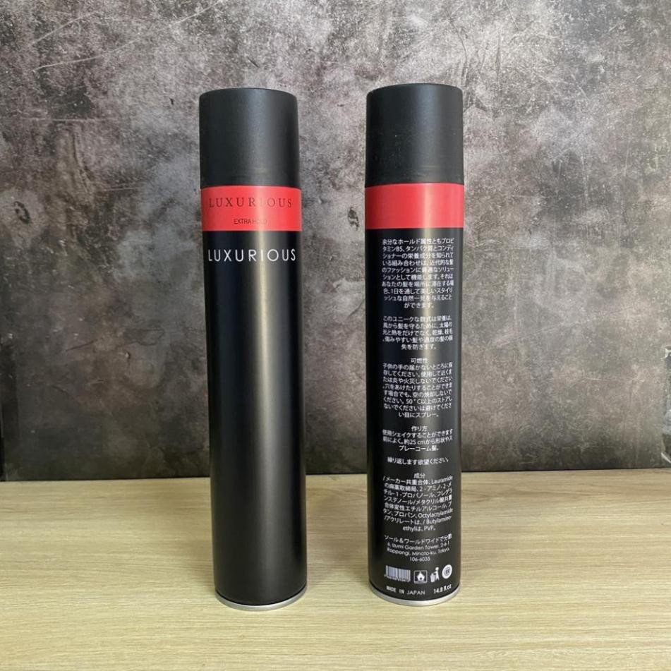 Gôm Xịt Tóc LUXURIOUS - 400ml