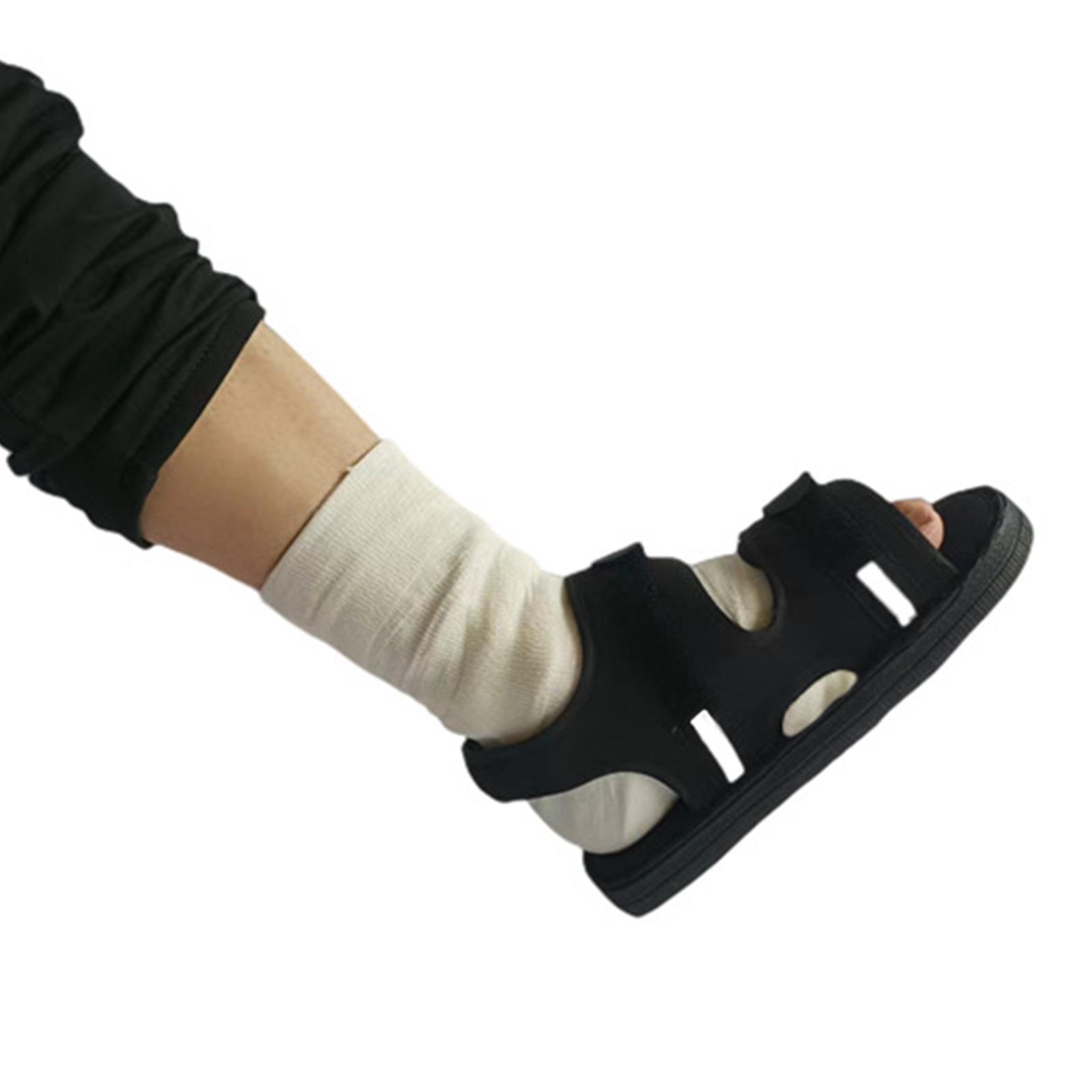 Gazechimp Post Boot Shoe Orthopedic Fracture Support Comfortable Foot Protection Fits Right or Left Foot Nonskid for Men Women Post OP Shoe Foot Cast