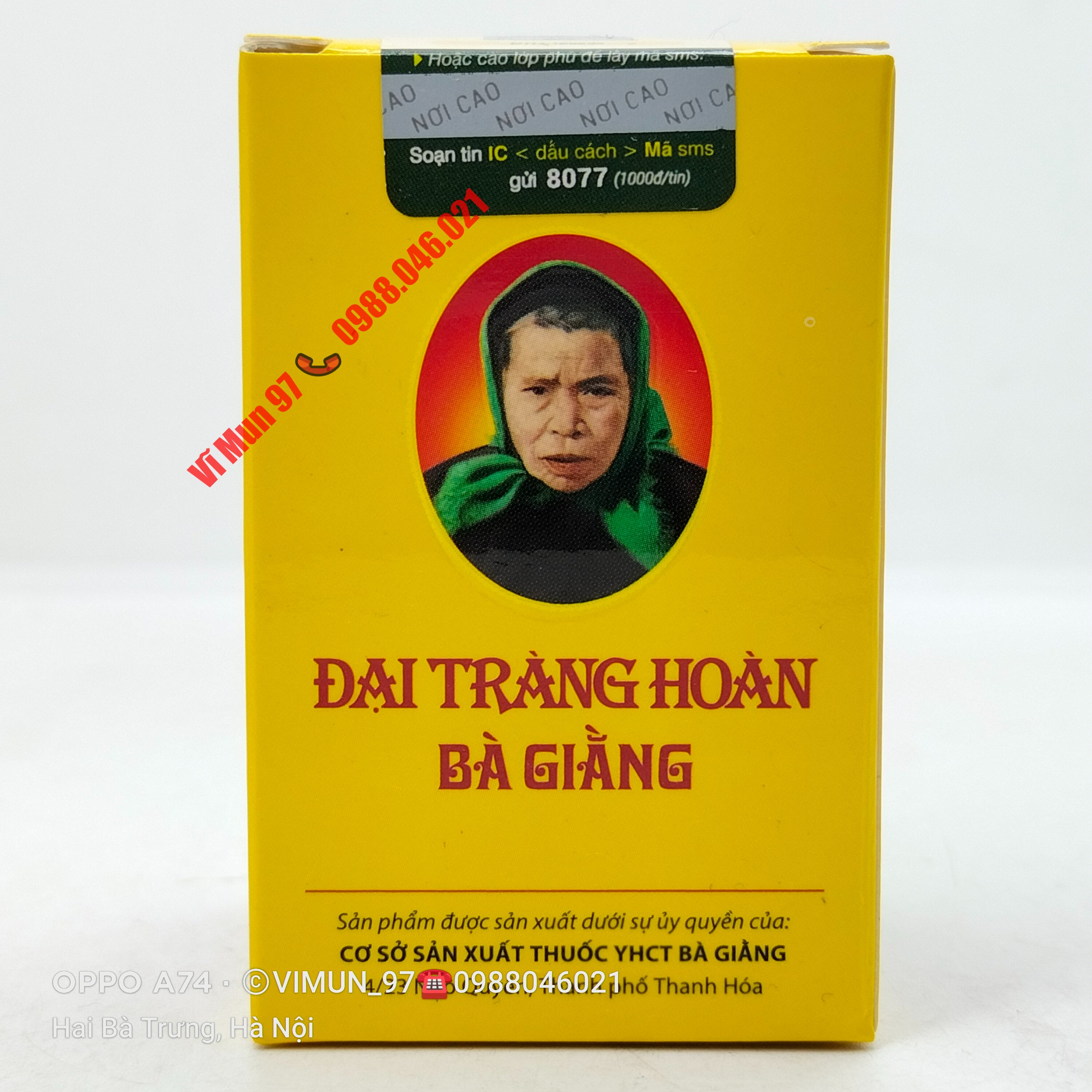 Đại Tràng Hoàn Bà Giằng lọ 240 viên