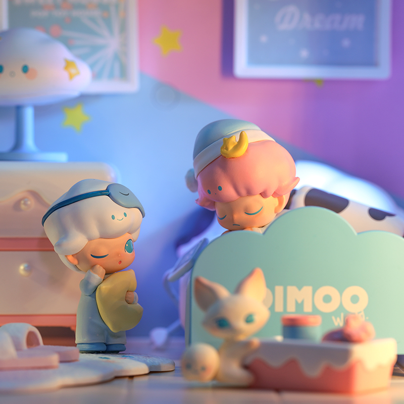 POP MART Figure Toys DIMOO Homebody Series Blind Box