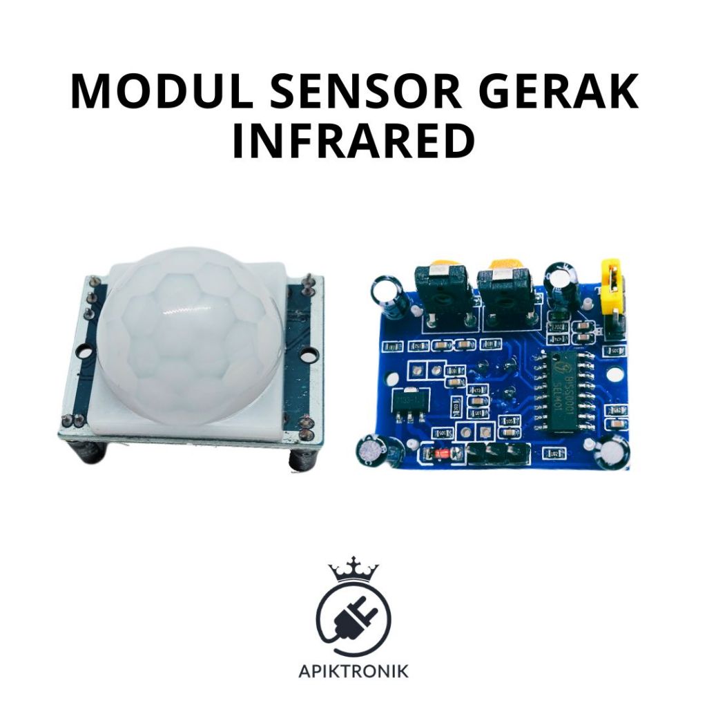 MODUL SENSOR PIR SensorHC-SR501 HCSR501 SR501 PIR Modul Sensor Gerak ...