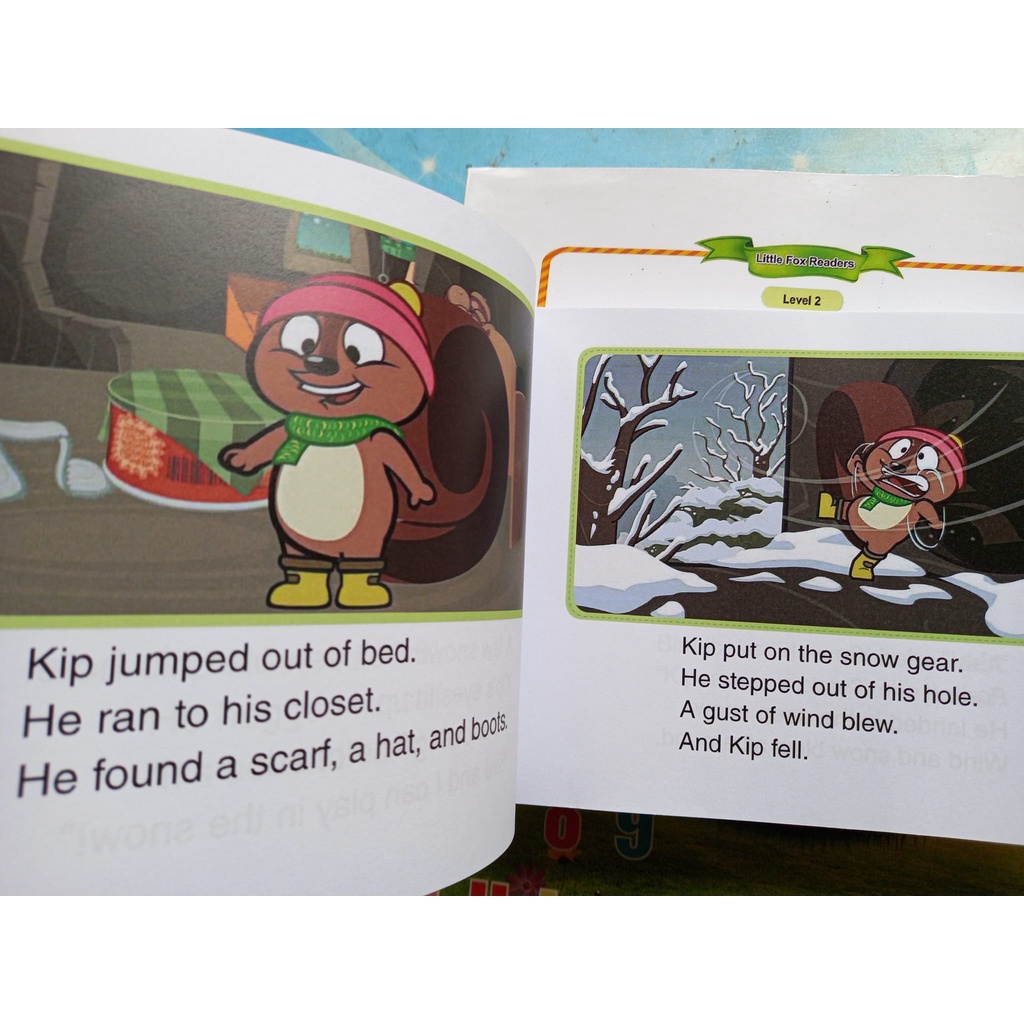 Bộ LITTLE FOX - LEVEL 2 - Quét mã lấy file nghe