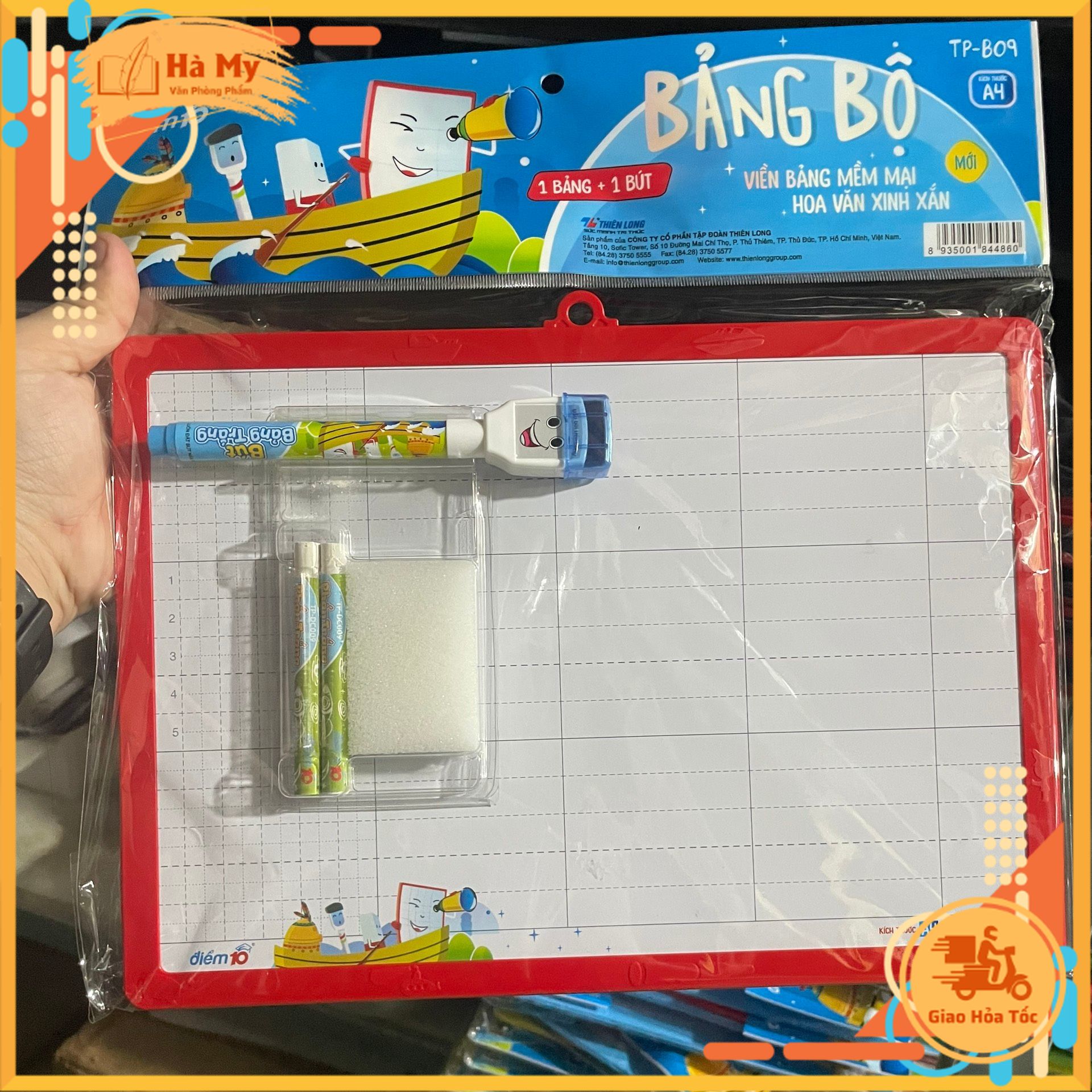 BẢNG HỌC SINH THIÊN LONG ĐIỂM 10 TP-B09