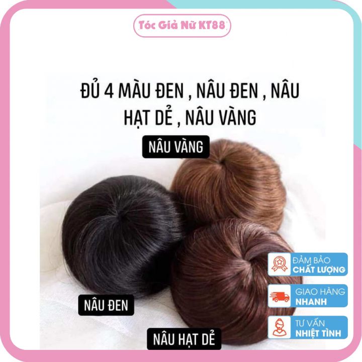 Tóc Búi Tròn Hàn Quốc Siêu Xinh