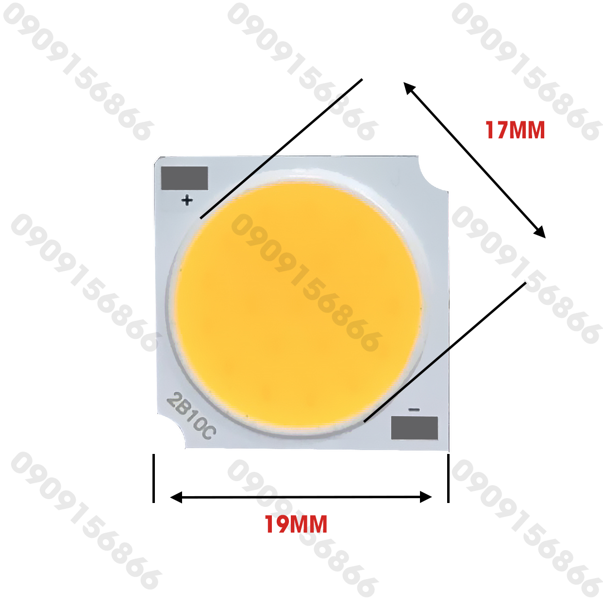 Mắt Led cob 10w 20w 30w