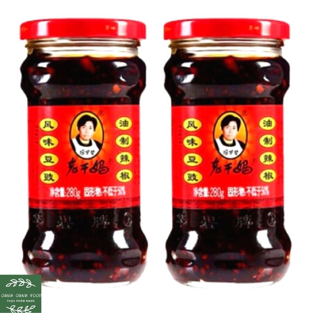 [HÀNG NỘI ĐỊA] Ớt Chưng Dầu Tàu Xì Laoganma 280gr