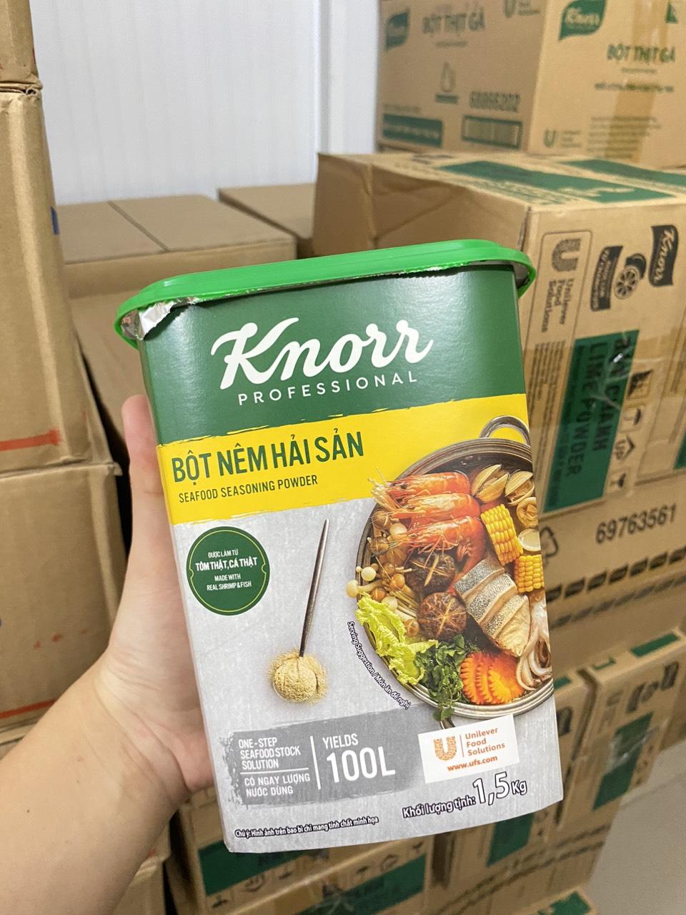 [BÁN SỈ] - Bột Nêm Hải Sản Knorr 1,5KG