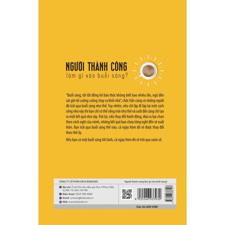 Sách - Người thành công làm gì vào buổi sáng