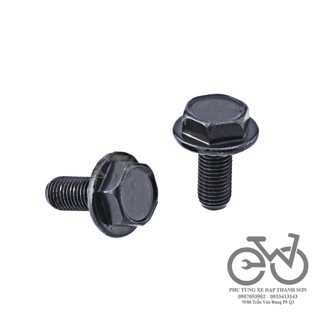 Ốc trục giữa cốt vuông xe đạp M8 x 15mm