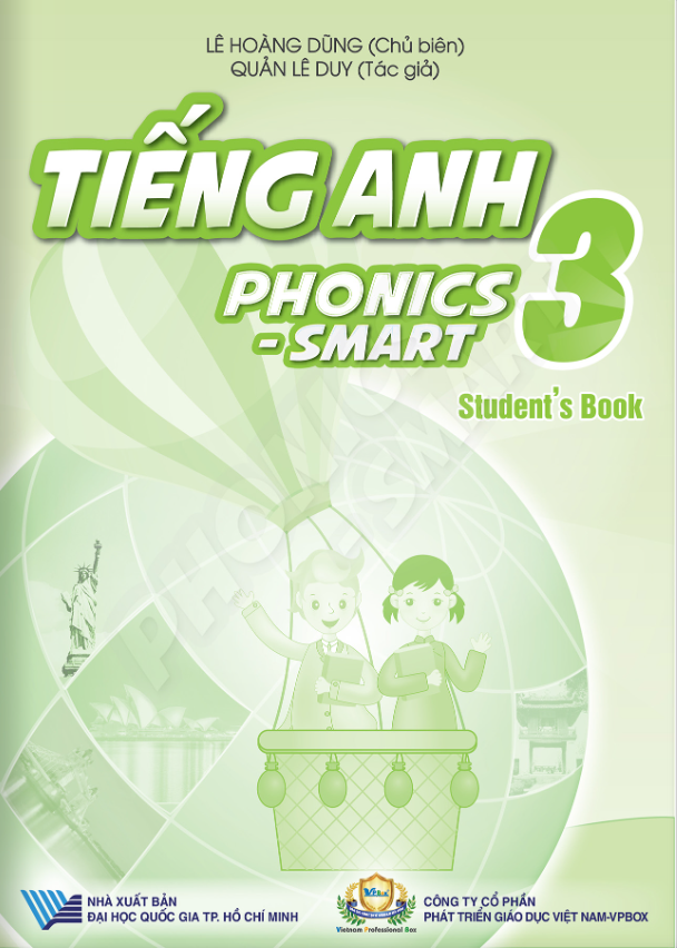 Sách Fahasa - Tiếng Anh 3 Phonics - Smart - Student's Book (2023)