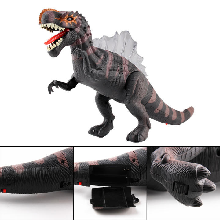 17 ''trẻ em favourite món quà sounding nhấp nháy di chuyển Khủng long đồ chơi điện tử