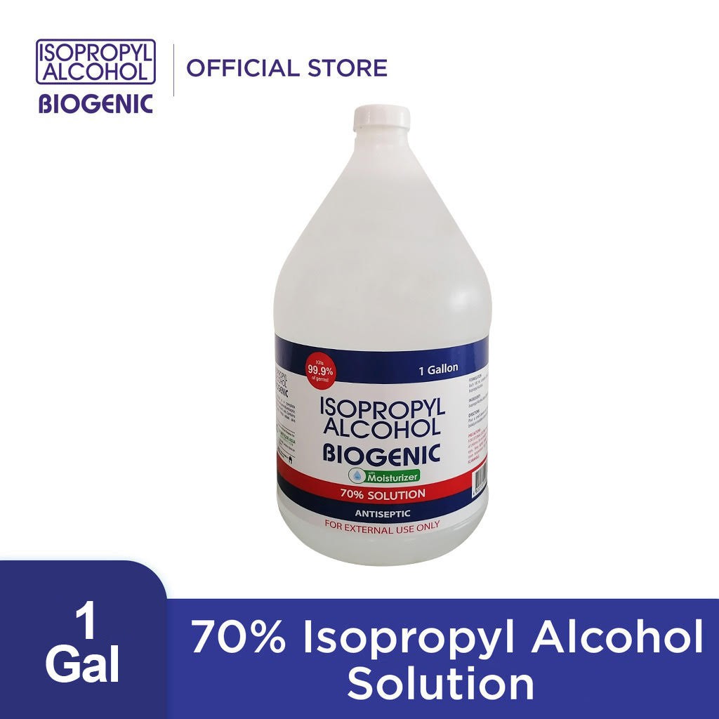 Biogenic 70 Isopropyl Alcohol Solution Gallon | Lazada PH