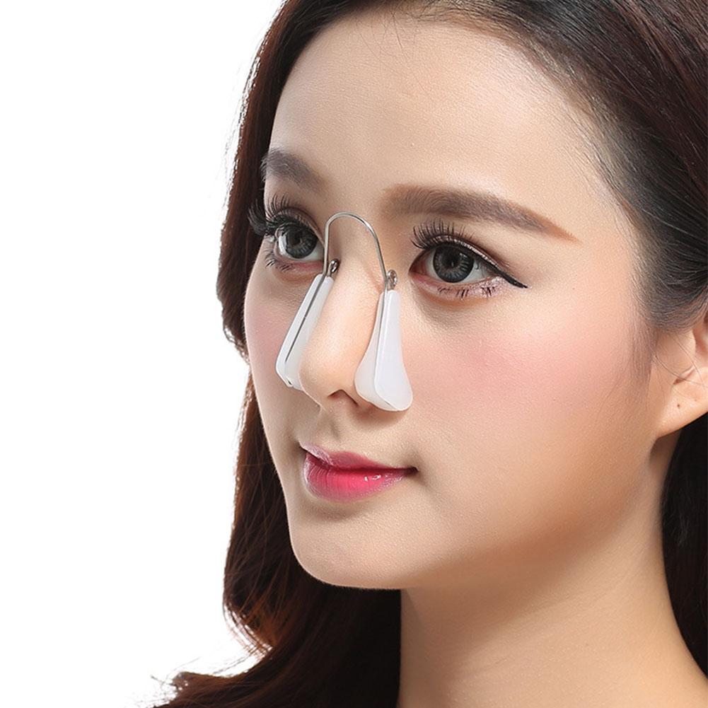 Nose Shaper Lifter Clip Nose Beauty Up Lifting Soft Safety Silicone Nose Bridge Straightener Corrector.