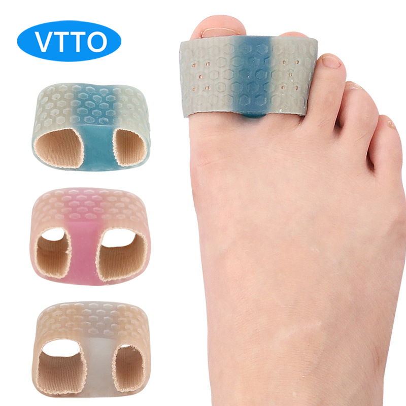 Vtto 1pcs gel toe separators bunion corrector pain relief