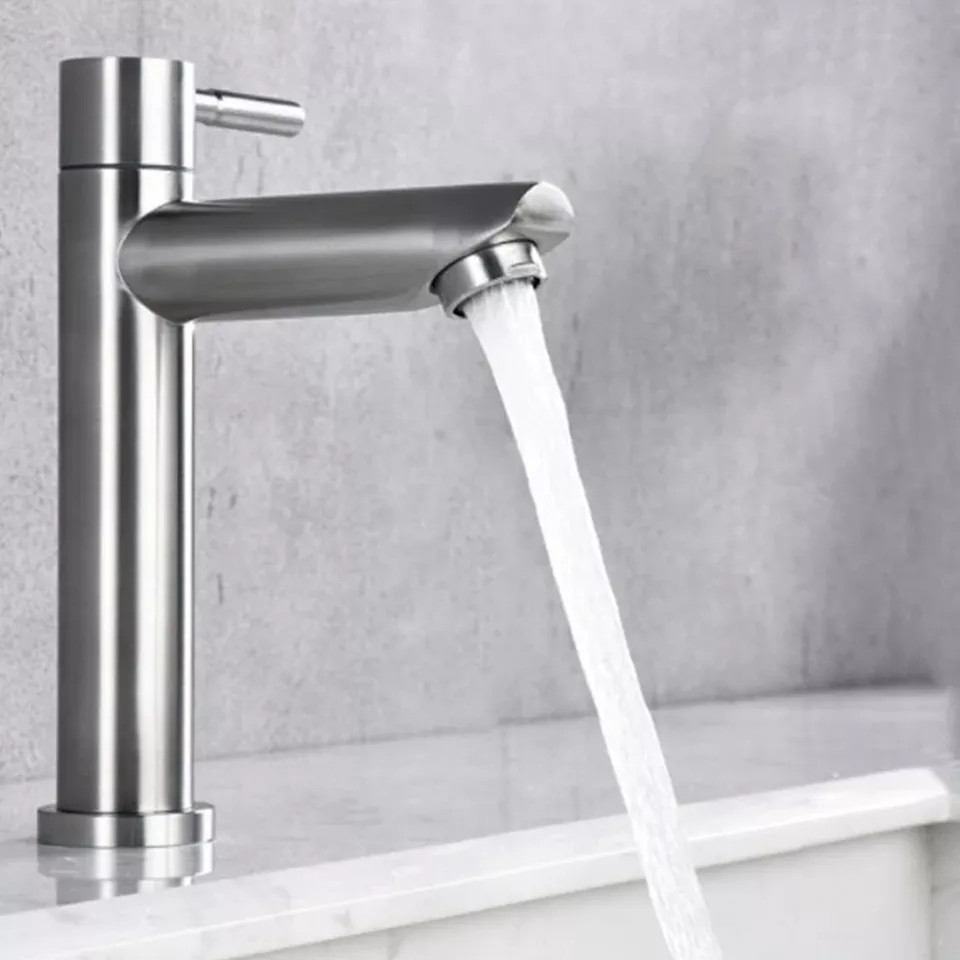 Vòi lavabo inox 304
