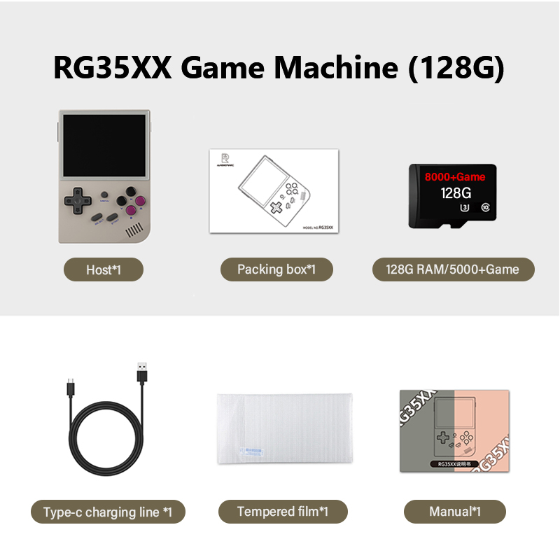 ANBERNIC RG35XX Handheld Game Console Retro Games Consoles with