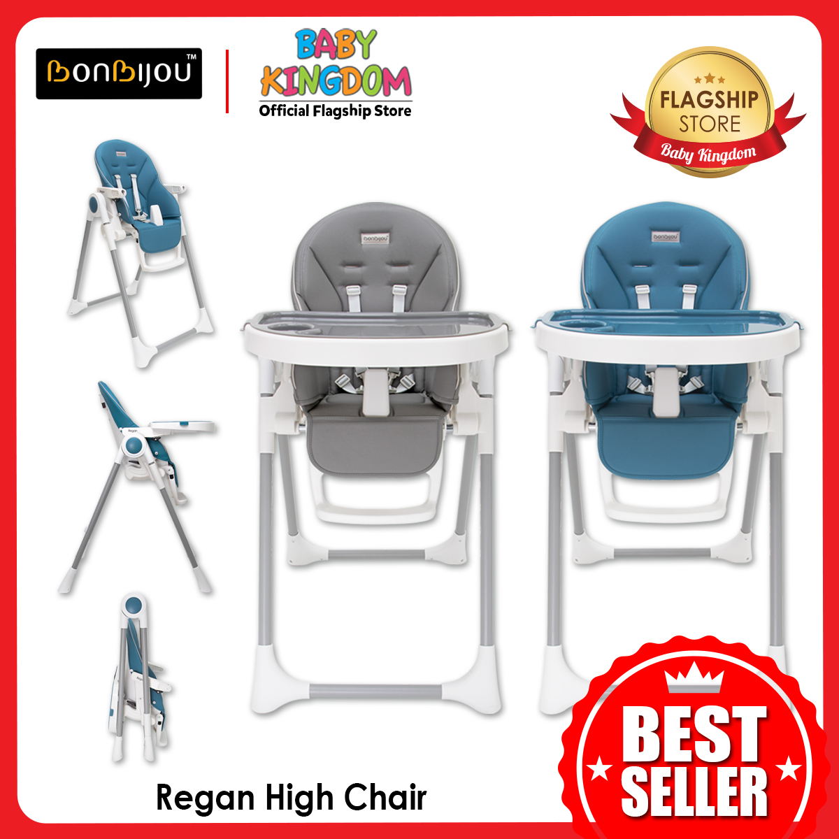 bonbijou regan high chair