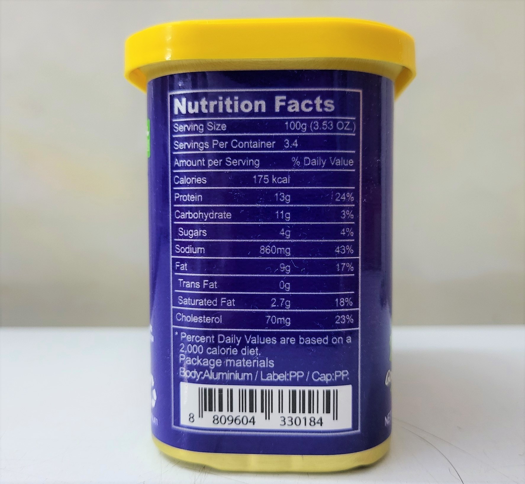 [Hộp 340g] THỊT GÀ HỘP (Thịt áp chảo) [Korea] DECHAM Chicken Luncheon Meat