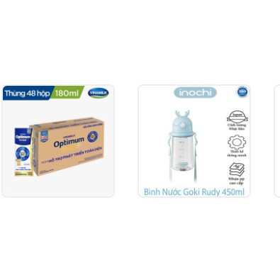 Thùng Sữa Bột Pha Sẵn Optimum Gold 48 hộp x (110ml / 180ml)