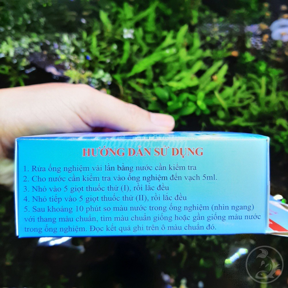 DUNG DỊCH KIỂM TRA NH3 và NH4 - AMONIA & AMONIUM TEST KIT