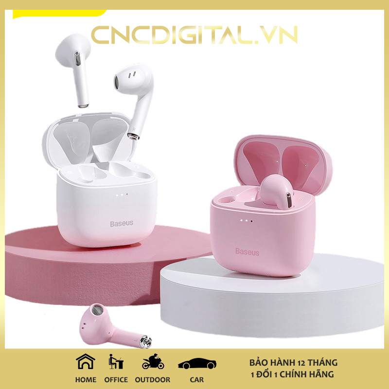 Tai nghe Bluetooth True Wireless Baseus Bowie Series E8 TWS (Bluetooth 5.0Super Fast chargeNearly No-delay HD Stereo)